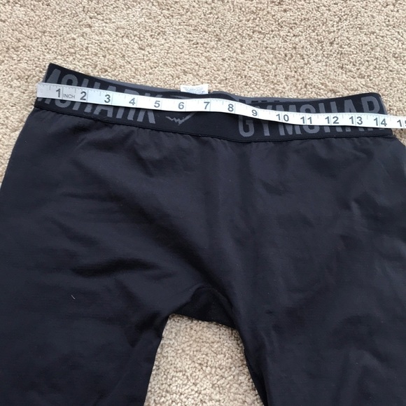 GYMSHARK black Size M Capri tights - Picture 5 of 7